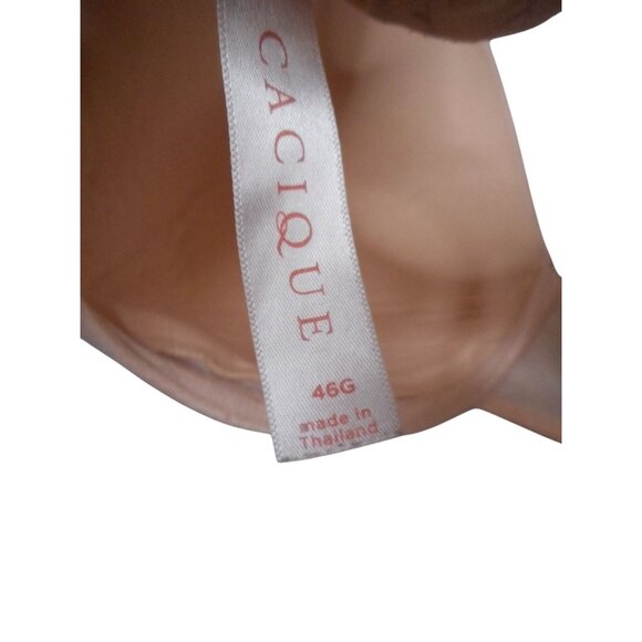Cacique 46G Bra underwire lightly lined full coverage beige - Picture 4 of 5